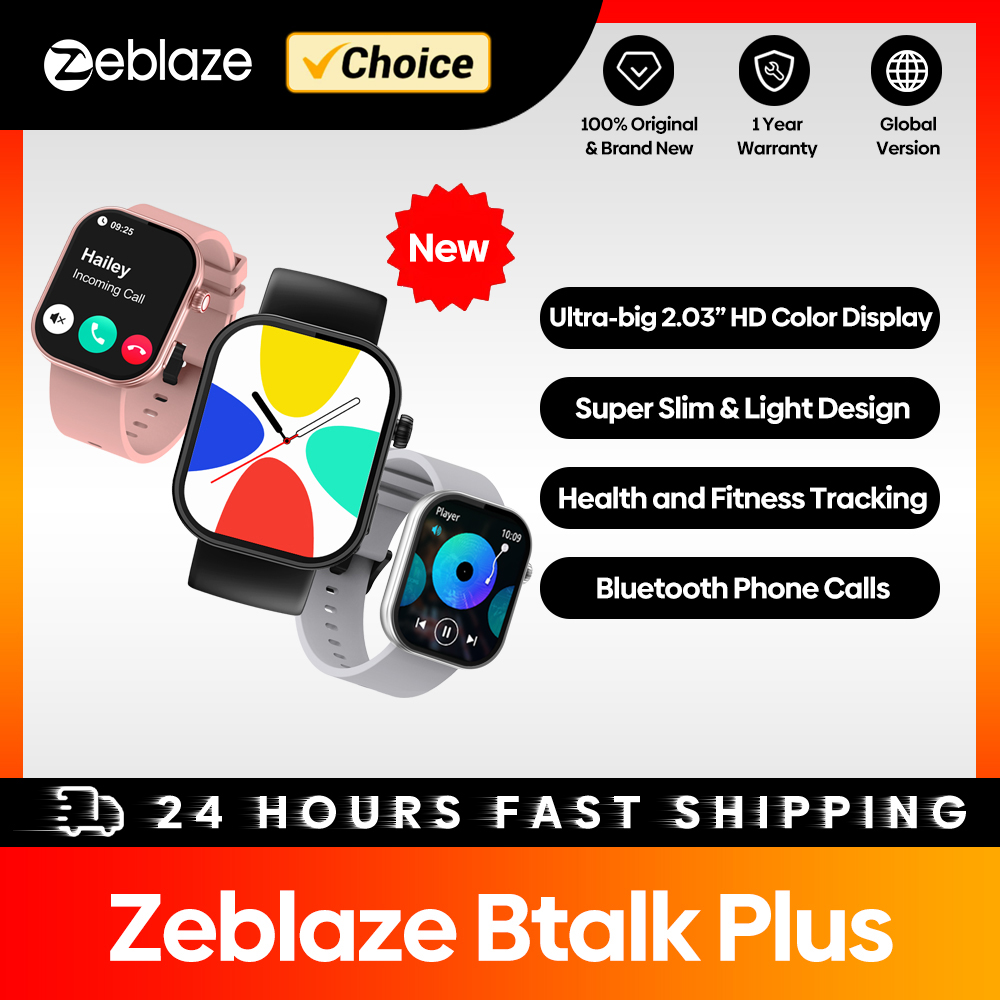 Italian Jewelry Watches - 새로운 Zeblaze Btalk Plus 음성 통화