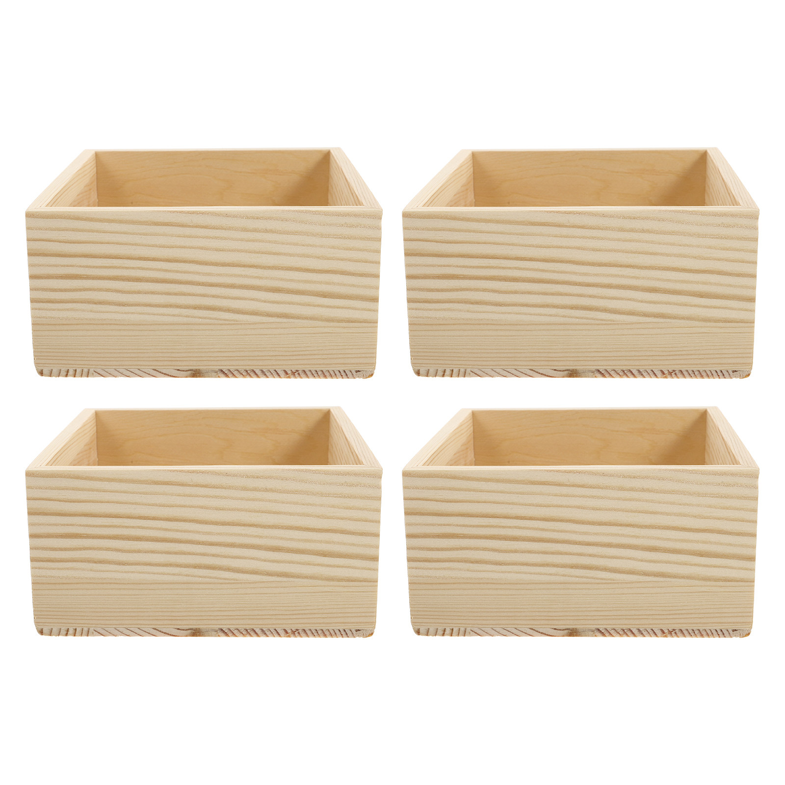 Jewelry Box That Holds Watches - 4개 세트 천연 원목 보석 보관함