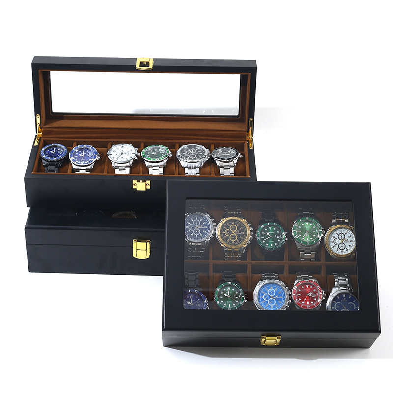 럭셔리 수제 목재 시계 상자, 시계 디스플레이 케이스, - Jewelry Box That Holds Watches 리뷰 및 가격