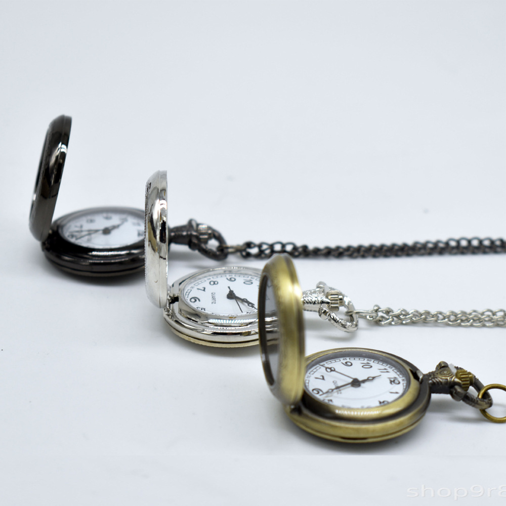 커스텀 빈티지 금속 포켓워치 펜던트 목걸이 클래식 시계 - Jewelry Watches & Accessories 리뷰 및 가격