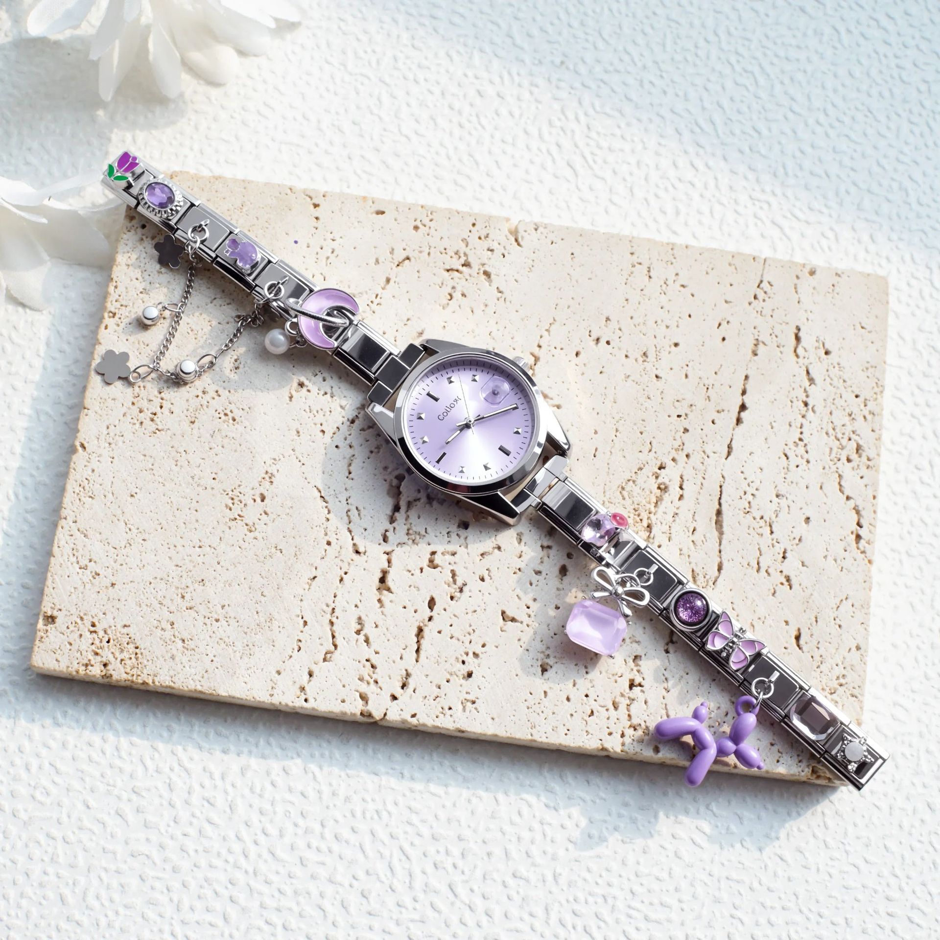 스테인리스 스틸 이탈리아 시계 DIY 믹스 컬러 참 장 - Italian Jewelry Watches 리뷰 및 가격