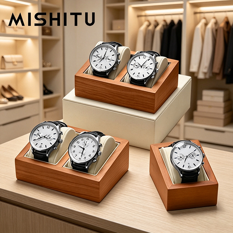 MISHITU 단단한 나무 시계 보관 상자 남성용 손목 - Jewelry Watches & Accessories 리뷰 및 가격