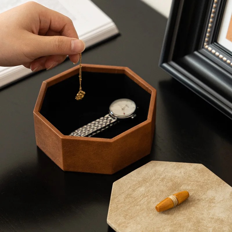 이탈리아 시계 정리함 부드러운 플록 가죽 고급 팔각형  - Italian Jewelry Watches 리뷰 및 가격