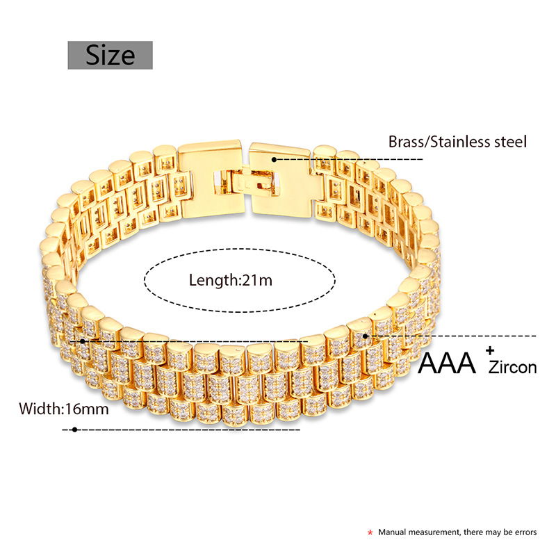 힙합 AAA CZ 스톤 포장 블링 아이스 아웃 시계 밴 - Icebox Jewelry Watches 리뷰 및 가격