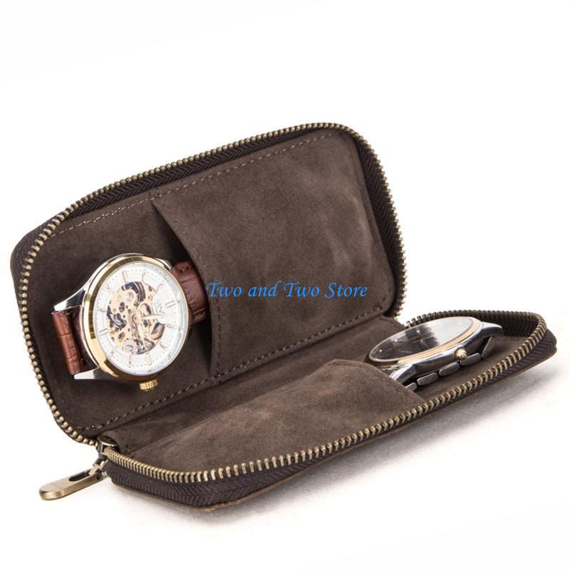 케이스 정리용 HX6F 시계 파우치 수제 가죽 방수 다 - Jewelry Box That Holds Watches 리뷰 및 가격