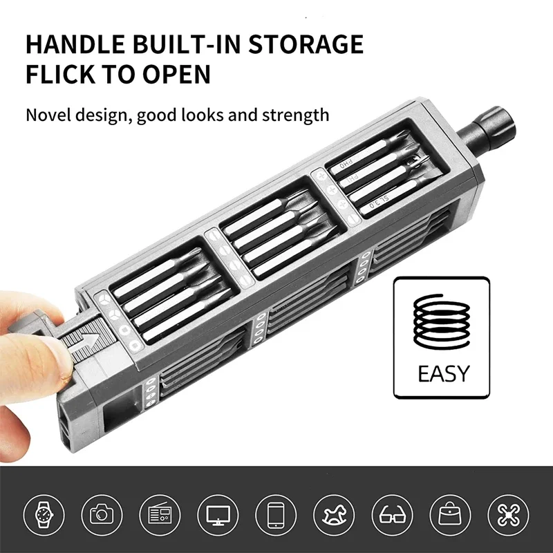 정밀 드라이버 세트 8/25/30/40/44/50/71 - Watch Repair Tool Kit 리뷰 및 가격