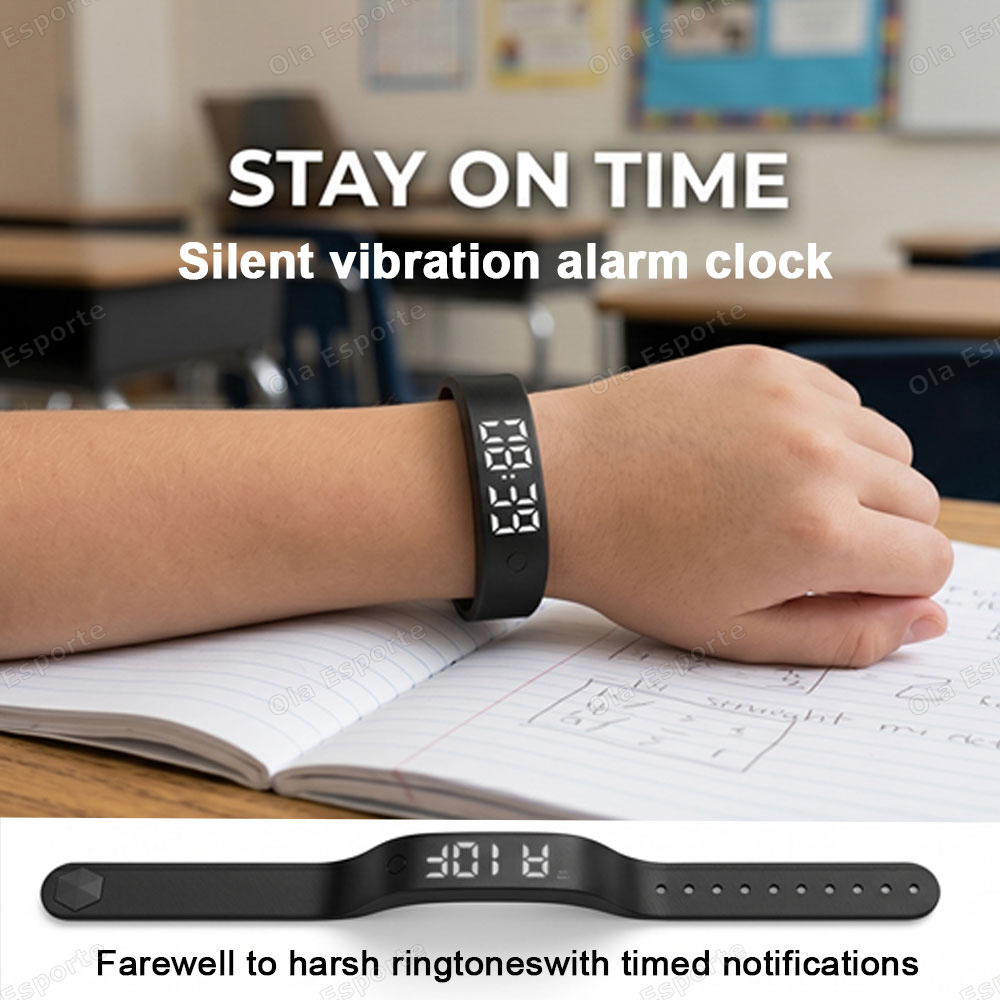 진동 알람 시계 시계 무소음 깨우기 스마트 팔찌 남녀  - Italian Jewelry Watches 리뷰 및 가격