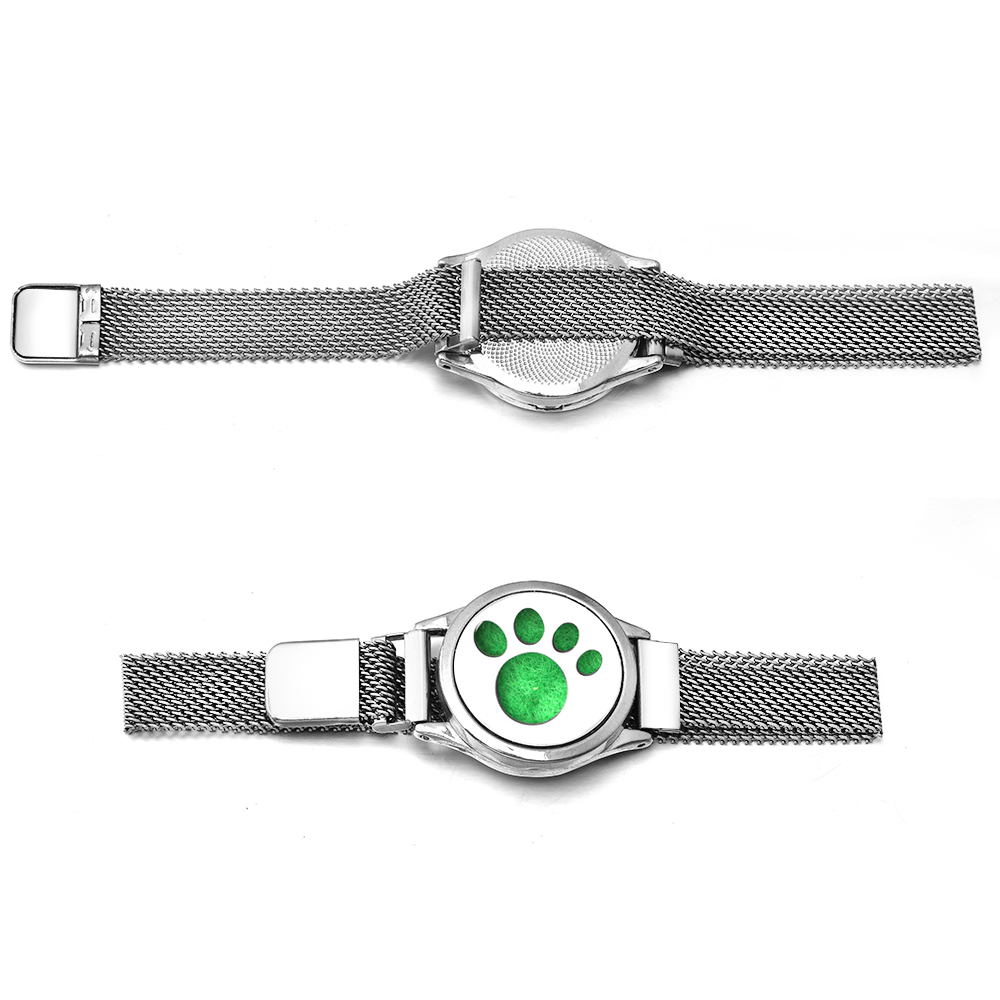 고품질 생명의 나무 아로마 테라피 팔찌 스테인레스 스틸 - Jewelry Essentials Watches 리뷰 및 가격