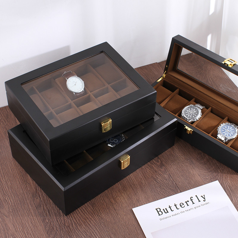 수제 고급 원목 6/10/12칸 시계 보관함 시계 진열 - Jewelry Box That Holds Watches 리뷰 및 가격