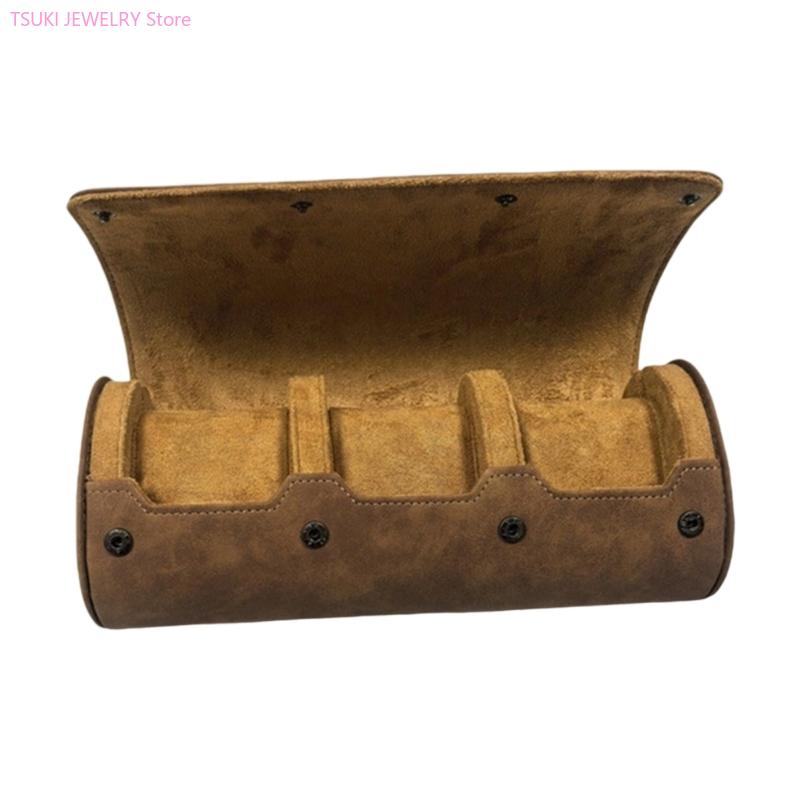 62KE 우아한 시계 저장 상자 PU 가죽 3 슬롯 보 - Jewelry Box That Holds Watches 리뷰 및 가격
